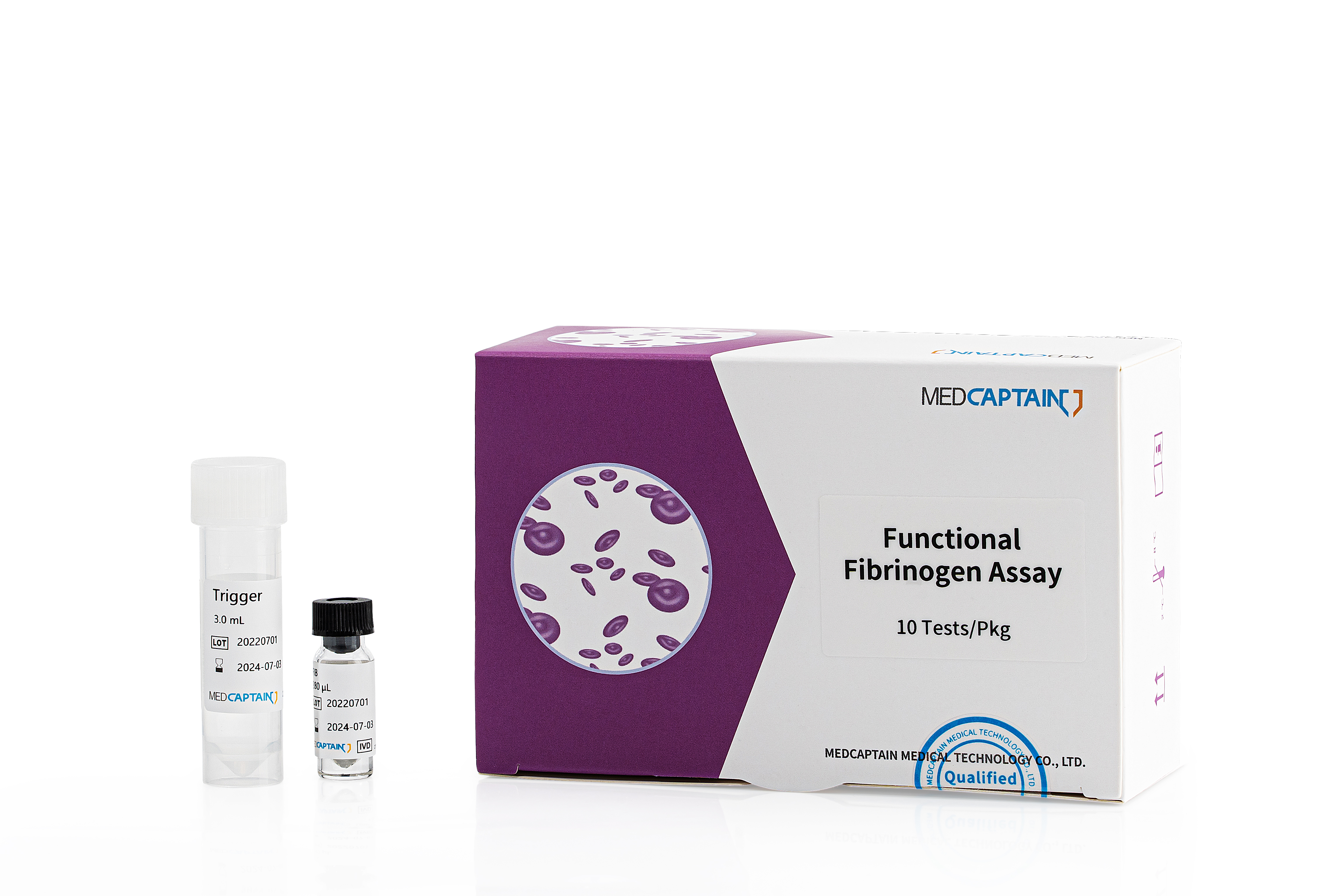 Haema TX Functional Fibrinogen Assay (FIB) 10 test por kit